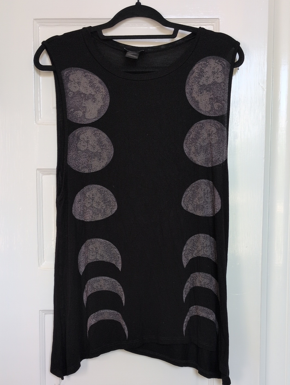 Midnight Hour Moon Phases Graphic Tank Top